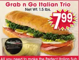 Jewel-Osco Grab n Go Italian Trio offer