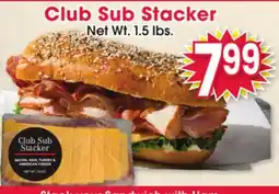 Jewel-Osco Club Sub Stack offer