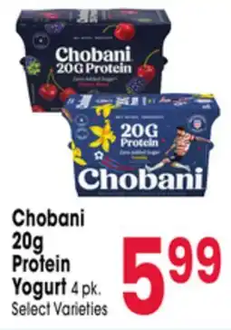 Jewel-Osco Chobani 20g Protein Yogurt offer