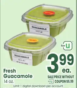Jewel-Osco Fresh Guacamole offer