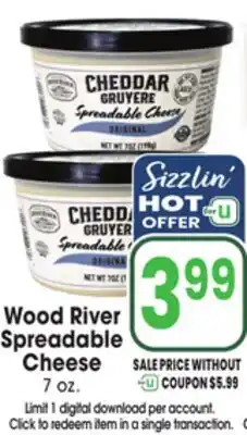 Jewel-Osco Wood River Spreadable Cheese offer