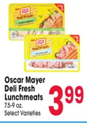 Jewel-Osco Oscar Mayer Deli Fresh Lunchmeats offer