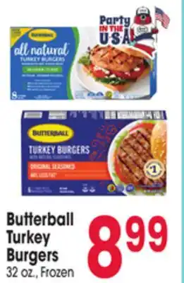 Jewel-Osco Butterball Turkey Burgers offer