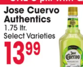 Jewel-Osco Jose Cuervo Authentics offer