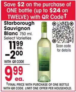 Jewel-Osco Starborough Sauvignon Blanc offer