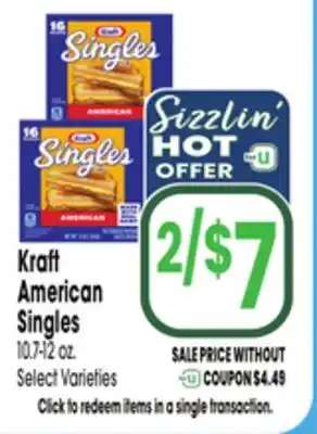 Jewel-Osco Kraft American Singles offer