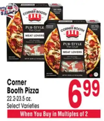 Jewel-Osco Corner Booth Pizza offer