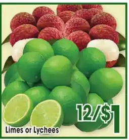 Jewel-Osco Limes or Lychees offer