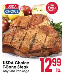 Jewel-Osco USDA Choice T-Bone Steak offer