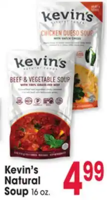 Jewel-Osco Kevin's Natural Soup offer