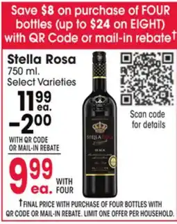 Jewel-Osco Stella Rosa offer