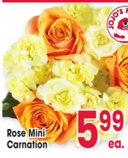 Jewel-Osco Rose Mini Carnation offer