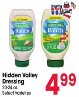 Jewel-Osco Hidden Valley Dressing offer