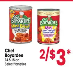 Jewel-Osco Chef Boyardee offer