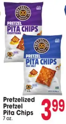Jewel-Osco Pretzelized Pretzel Pita Chips offer