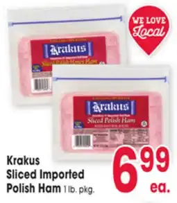 Jewel-Osco Krakus Sliced Imported Polish Ham offer