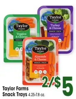 Jewel-Osco Taylor Farms Snack Trays offer