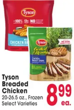Jewel-Osco Tyson Breaded Chicken offer
