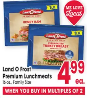 Jewel-Osco Land O Frost Premium Lunchmeats offer