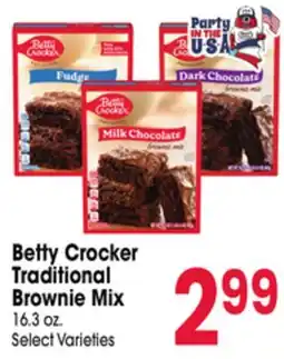 Jewel-Osco Betty Crocker Traditional Brownie Mix offer