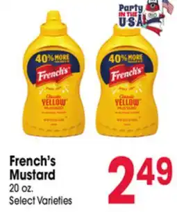 Jewel-Osco French's Mustard offer