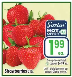 Jewel-Osco Strawberries offer