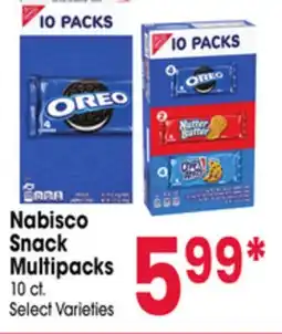 Jewel-Osco Nabisco Snack Multipacks offer
