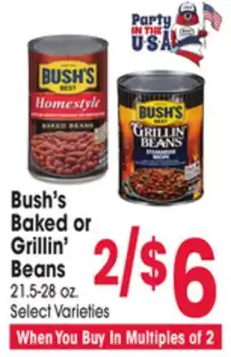 Jewel-Osco Bush's Baked or Grillin' Beans offer