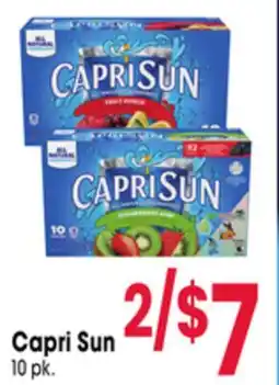 Jewel-Osco Capri Sun offer