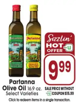 Jewel-Osco Partanna Olive Oil offer