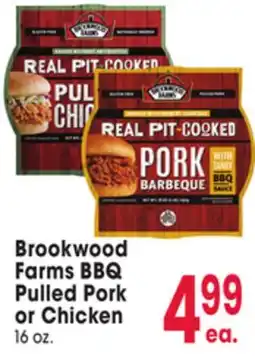 Jewel-Osco Brookwood Farms BBQ Pulled Pork or Chicken offer