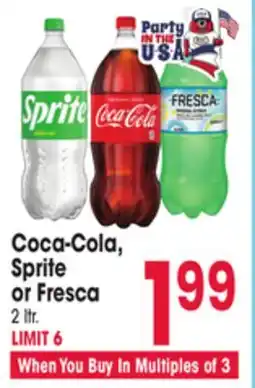 Jewel-Osco Coca-Cola, Sprite or Fresca offer