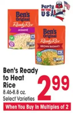 Jewel-Osco Ben's Ready to Heat Rice offer