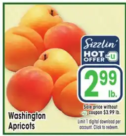 Jewel-Osco Washington Apricots offer