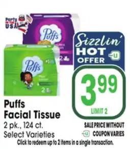 Jewel-Osco Puffs Facial Tissue offer