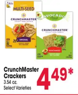Jewel-Osco CrunchMaster Crackers offer