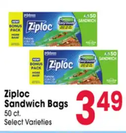 Jewel-Osco Ziploc Sandwich Bags offer