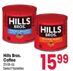 Jewel-Osco Hills Bros. Coffee offer