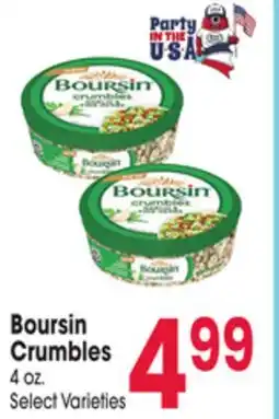 Jewel-Osco Boursin Crumbles offer