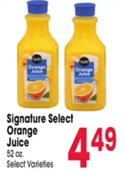 Jewel-Osco Signature Select Orange Juice offer