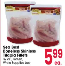 Jewel-Osco Sea Best Boneless Skinless Tilapia Fillets offer