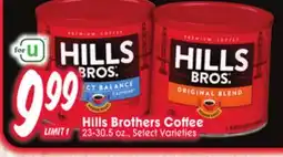 Jewel-Osco Hills Brothers Coffee offer