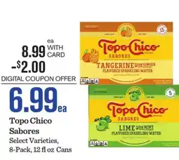 Mariano's Topo Chico Sabores offer