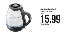 Mariano's Chefman Fast-Boil Electric Kettle offer