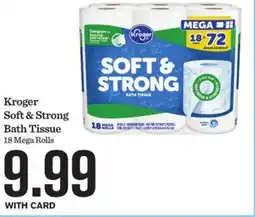 Mariano's Kroger Soft & Strong Bath Tissue offer
