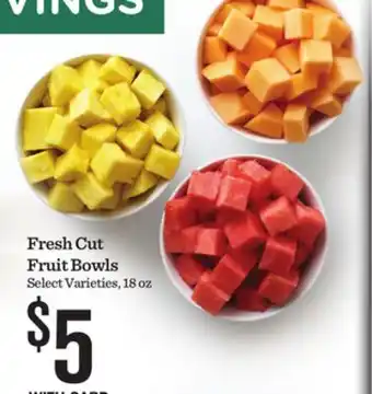 Mariano's Fresh Cut Fruit Bowls offer