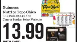 Mariano's Guinness, Nutrl or Topo Chico offer