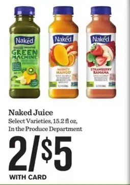 Mariano's Naked Juice offer