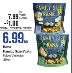 Mariano's Rana Family Size Pasta offer