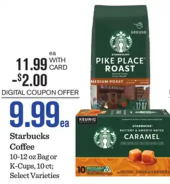 Mariano's Starbucks Coffee offer